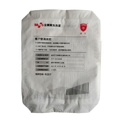 Heavy Duty PP Woven Valve Bag for 50kg Cement Packaging Moisture Proof