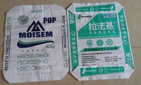 Eco Friendly Empty Cement Sack Bag Packaging 40Kg 50Kg Moisture Proof