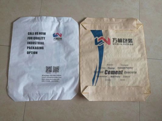 Waterproof Cement Packing Bags 20kg 40Kg 50kg Empty PP Woven Sacks