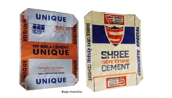Empty Cement Sand Packing Bags 20kg 40Kg 50kg Printed PP Woven Bags ISO4001