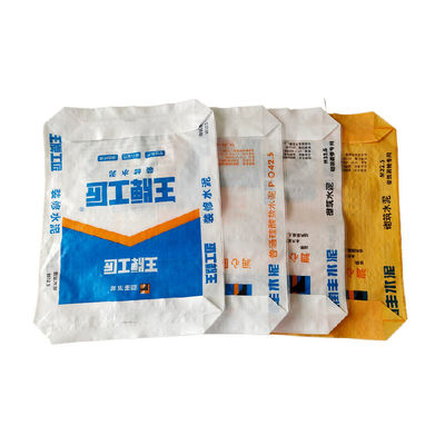 Woven Poly Valve Bags PP Cement Sack Bag 25KG 40KG 50KG With PE Lamination