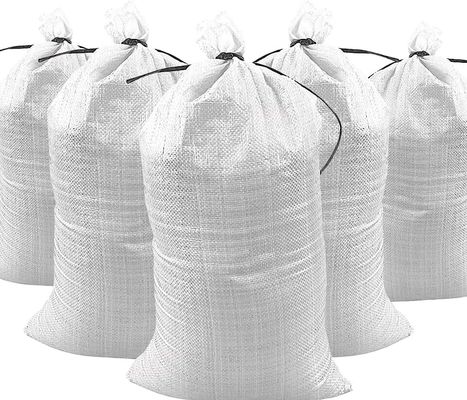 20kg 40Kg 50kg Sand Packing Bags Empty PP Woven Bags Seam Bottom Recycled
