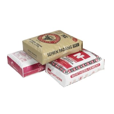 85GSM 50kg Square Bottom Bag Cement Sack Empty Cement Bag