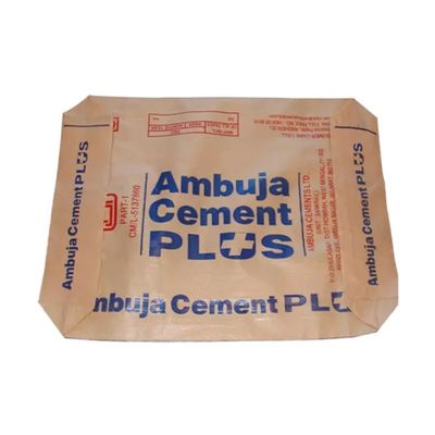 Empty 20kg 25kg 40kg 50kg Block Bottom Valve Bag for Cement