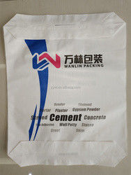 Empty 20kg 25kg 40kg 50kg Block Bottom Valve Bag for Cement