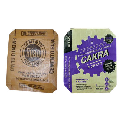 Hot sale Woven Bag Empty Cement Bag PP Valve Bag 25 KG 40 KG 50 KG  Cement Sack