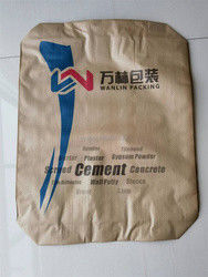 Self Closing Building Material Packaging PP Cement Bag With Valve Packing