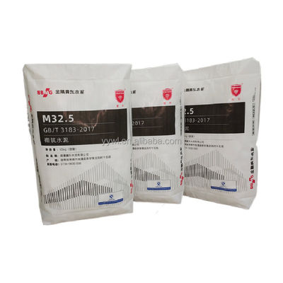 25kg 50kg Eco Friendly Woven Empty Bag Of Cement Plastic Cement Bag