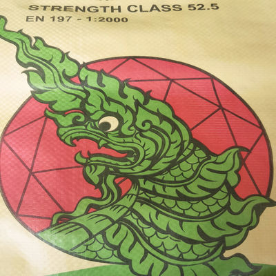 Empty Cement PP Woven Bags 20Kg 40Kg For Gypsum Powder