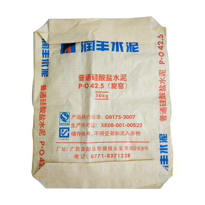 Cement Empty PP Valve Bag Block Bottom 25 KG 40 KG 50 KG