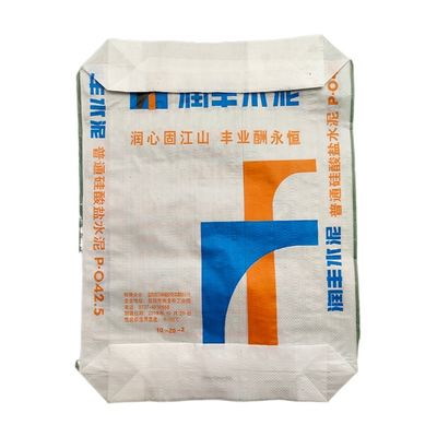 25 KG 40 KG 50 KG PP Woven Cement Sack Empty PP Valve Bag Block Bottom With Valve