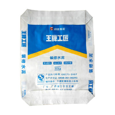 Recyclable Customized Mortar PP Cement Bag For Cement 40kg Factory