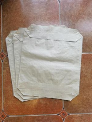 60x50x10cm 80GSM Plastic Packaging Bag for Mortar Filling of Building Material