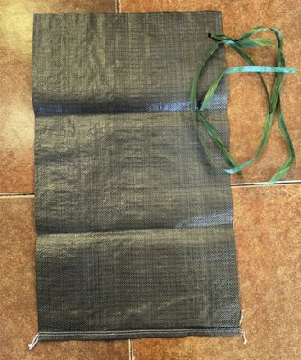 UV resistant 35x66cm 50LB Sand Packing Bags Empty PP Woven Bags Seam Bottom Recycled