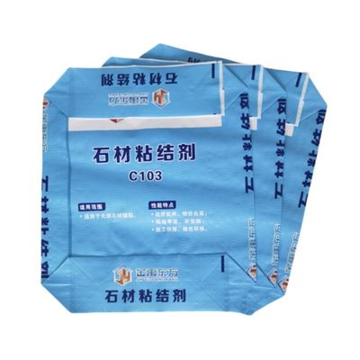 Plastic BOPP Woven Bags Cement Tile Adhesive 20kg 25kg For Building Material
