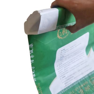 3ply Paper 1ply Film Cement Packaging Bags with External Sonic Seal Valve Custom Order Capacity 20kg/Custom Capacity