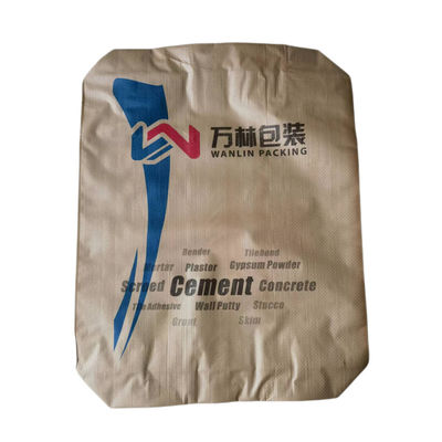 Surface Printed Moisture Proof PP Woven Cement Bags 20 KG 25 KG 40 KG 50 KG Packaging