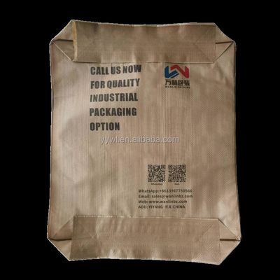 Surface Printed Moisture Proof PP Woven Cement Bags 20 KG 25 KG 40 KG 50 KG Packaging