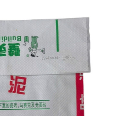 Chemical Masterbatch Empty Valve PP Cement Bags Gypsum Mortar Putty Tile Adhesive Packaging