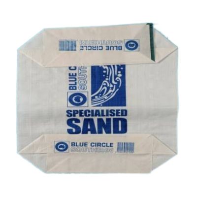 Block Bottom Empty Valve PP Cement Bags 20kg 25kg 40kg 50kg Printed Packaging