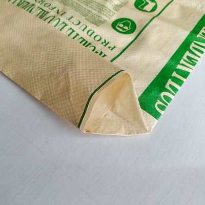 Surface Handling Poly Woven Valve Bag for Cement 25 KG 40 KG 50 KG Moisture Proof and Multi-color Printing