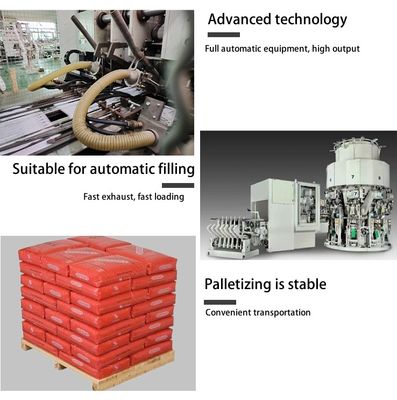 Square Bottom Bag 50KG 40KG 25KG 20Kg Plastic Cement Bag Printing Empty Cement Sack Industrial and ISO9001 2015 Certified