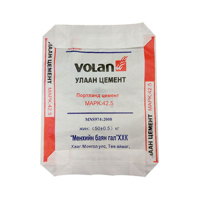 PP Block Bottom Bag for Moisture Proof WOVEN BAG Cement Sack 25KG 40KG 50KG