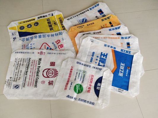 80GSM PP Valve Cement Bag Laminated Multi-color Printing 20-50kg