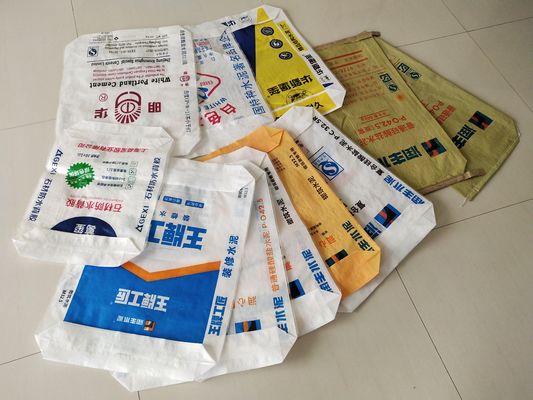80GSM PP Valve Cement Bag Laminated Multi-color Printing 20-50kg
