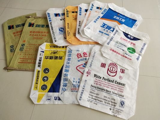80GSM PP Valve Cement Bag Laminated Multi-color Printing 20-50kg