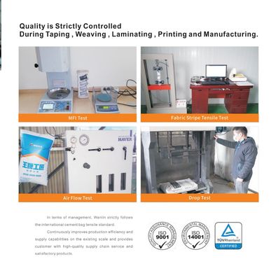 PP Cement Valve Bag 50KG Moisture Proof ISO Certified