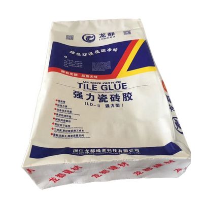 20kg 25kg PP Valve Bag with BOPP Printing for Tile Adhesive