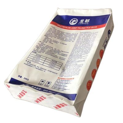 25kg PP Woven Valve Cement Bag with BOPP Printing