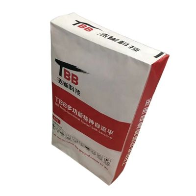 20kg 25kg Tile Adhesive Powder Bag PP Valve Bag with Square Bottom and 100% Virgin Polypropylene