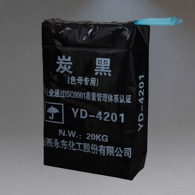 25KG Heavy Duty PE Valve Bags for Carbon Black with Tuck In Sleeve