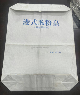 Food Grade Multiwall Paper Bag with Moisture Proof Sonic Seal Sleeve for 25KG Potato Starch and Corn Starch