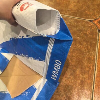Super Moisture Proof PP/Paper Valve Bag For Cement Packaging
