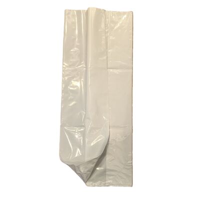 Expansion-Proof PE Side Gusseted Bags for Wood Shavings, Durable Open Mouth Plastic Bags for Sawdust & Mulch, High-Tensile LDPE Packaging for 3:1 Compression Filling Anti-Slip UV-Resistant Recyclabl