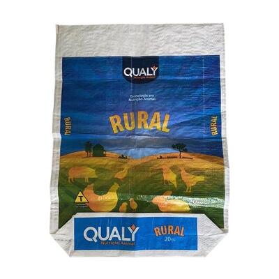 Animal Feed Bag BOPP Printing Open Top Square Bottom Waterproof PP Woven Bag for Pet Food