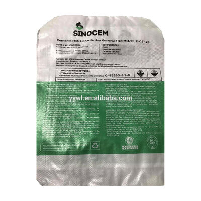 AD Star PPW Laminated 50kg Cement Bag Square Bottom Coated Plastic Woven Valve Bag