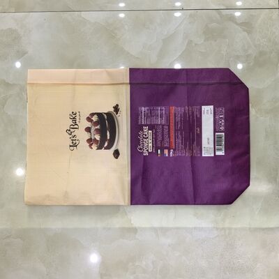 Colorful BOPP Laiminated Open Mouth Square Bottom Waterproof PP Woven Bag for Pet Food