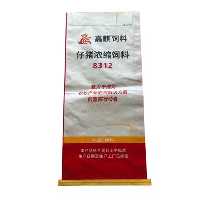 Gravure Printing BOPP Laminated PP Woven Bags for Animal Feed