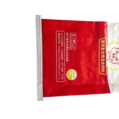 Gravure Printing BOPP Laminated PP Woven Bags for Animal Feed