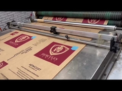 Kraft Paper Waterproof Cement Bags Multiwall Customized With Adhesive