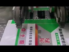 Empty BOPP Woven Bags Block Bottom Printed PP Valve Packaging Bag